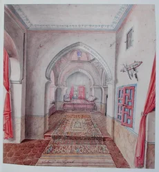 Un intérieur mauresque, Alger