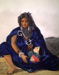 Sorcière du Bled tirant l