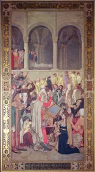 Le Miracle de Sainte Geneviève, 1883 (fresque)