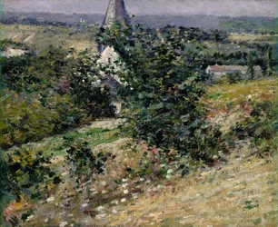 Vieille église à Giverny, 1891