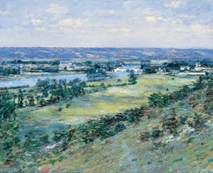 La Vallée de la Seine, des collines de Giverny, 1892