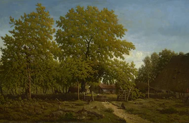 Ferme dans les Landes, 1844-67