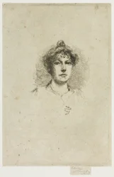 Portrait de Mlle Edith Austin