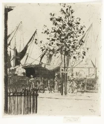 Le coin de la rue Luna, Chelsea Embankment