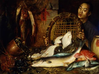 Le poissonnier chinois, 1881