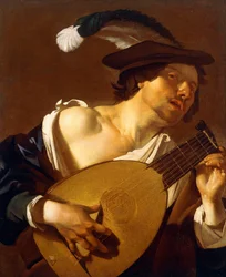 Un joueur de luth