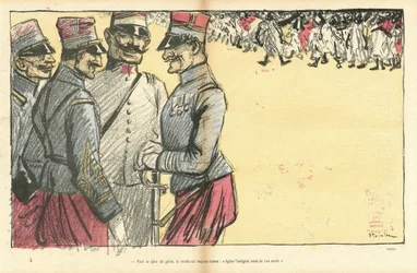 Illustration de Steinlen (1859-1923) dans Le Canard sauvage