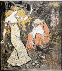 Merlin et Viviane (Brocéliande)