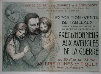 Affiche publicitaire pour une vente d