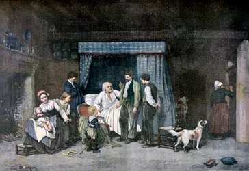 Le Travailleur et ses enfants, 1892