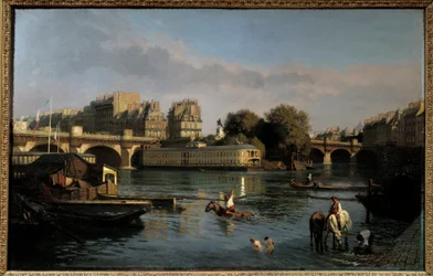 Le nouveau pont et la pointe de l