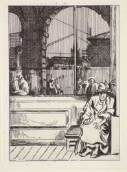 Vieille femme, 20e siècle