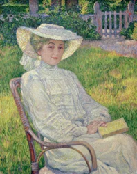 La dame en blanc