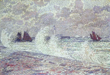 La mer pendant l