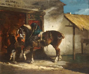 Géricault - The Village Forge, c. 1822