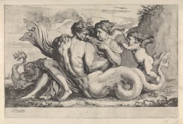 Sirène et triton