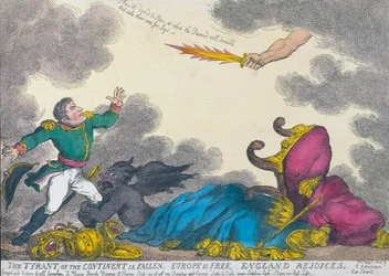 Caricature célébrant l
