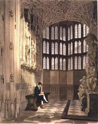 Chapelle Henri VII, planche R de 