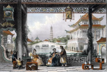Pavillon et jardins d