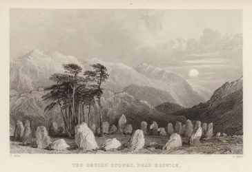 La Pierre des Druides près de Keswick