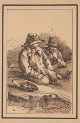 Figures rustiques : Deux garçons