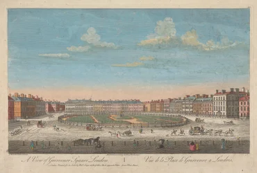 Vue de Grosvenor Square, Londres