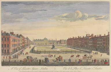 Vue de Leicester Square, Londres