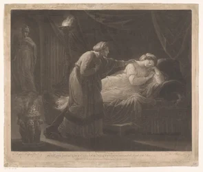 Pénélope réveillée par Euryclée
