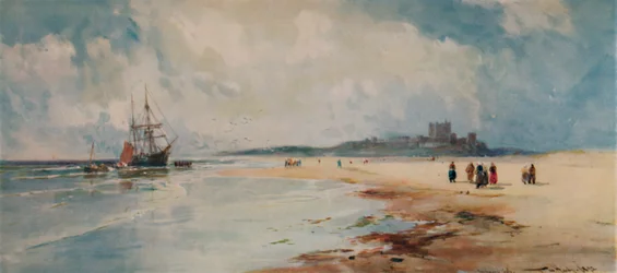 Château de Bamborough, 1892, 1935