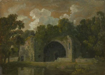 Ruines dans un paysage