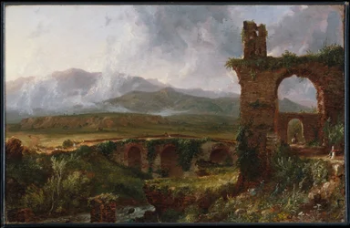 Vue près de Tivoli (matin)