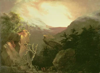Lever de soleil sur la montagne, 1826