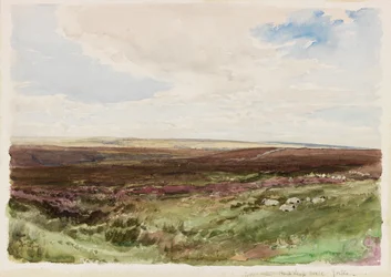 Lande près de Hart Leap Well, Yorkshire