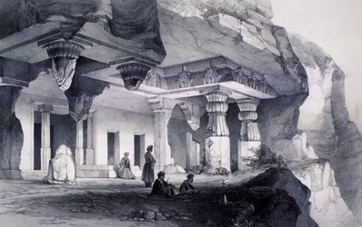 Ajunta sic, grotte Vihara numéro sept