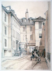 Rue Austin Friars, City de Londres, 1851