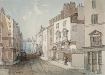Coleman Street, City de Londres, 1851