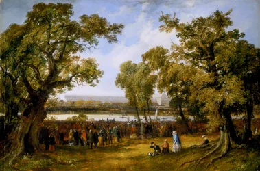 Palais de Cristal à Hyde Park, 1851
