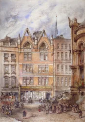 Gracechurch Street, City de Londres, 1882
