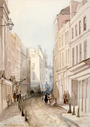 Paternoster Row, Cité de Londres, 1851