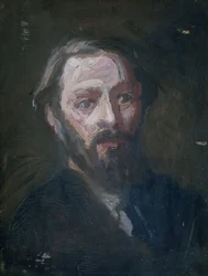 Portrait du sculpteur Pier Pander (1864-1919)