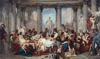 Les Romains de la décadence, 1847