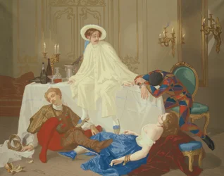 Le Souper après le bal masqué