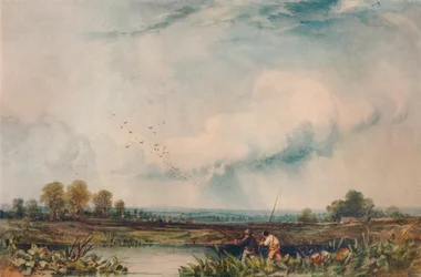 Dans le Weald du Kent, vers 1861