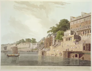 Dusasumade Gaut, à Bénarès sur le Gange, de 