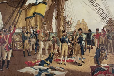 Dernier signal de Nelson à Trafalgar