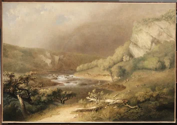 Rapides de rivière, 1825