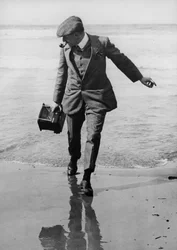 Thomas E. Grant à Biarritz, 1910