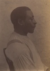 Homme afro-américain, vers 1884