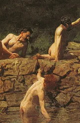 Lieu de baignade, 1885