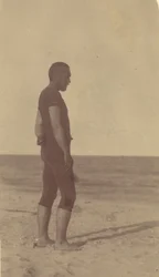 [Thomas Eakins en maillot de bain], années 1880